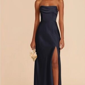 Birdy Grey Midnight Strapless Gown